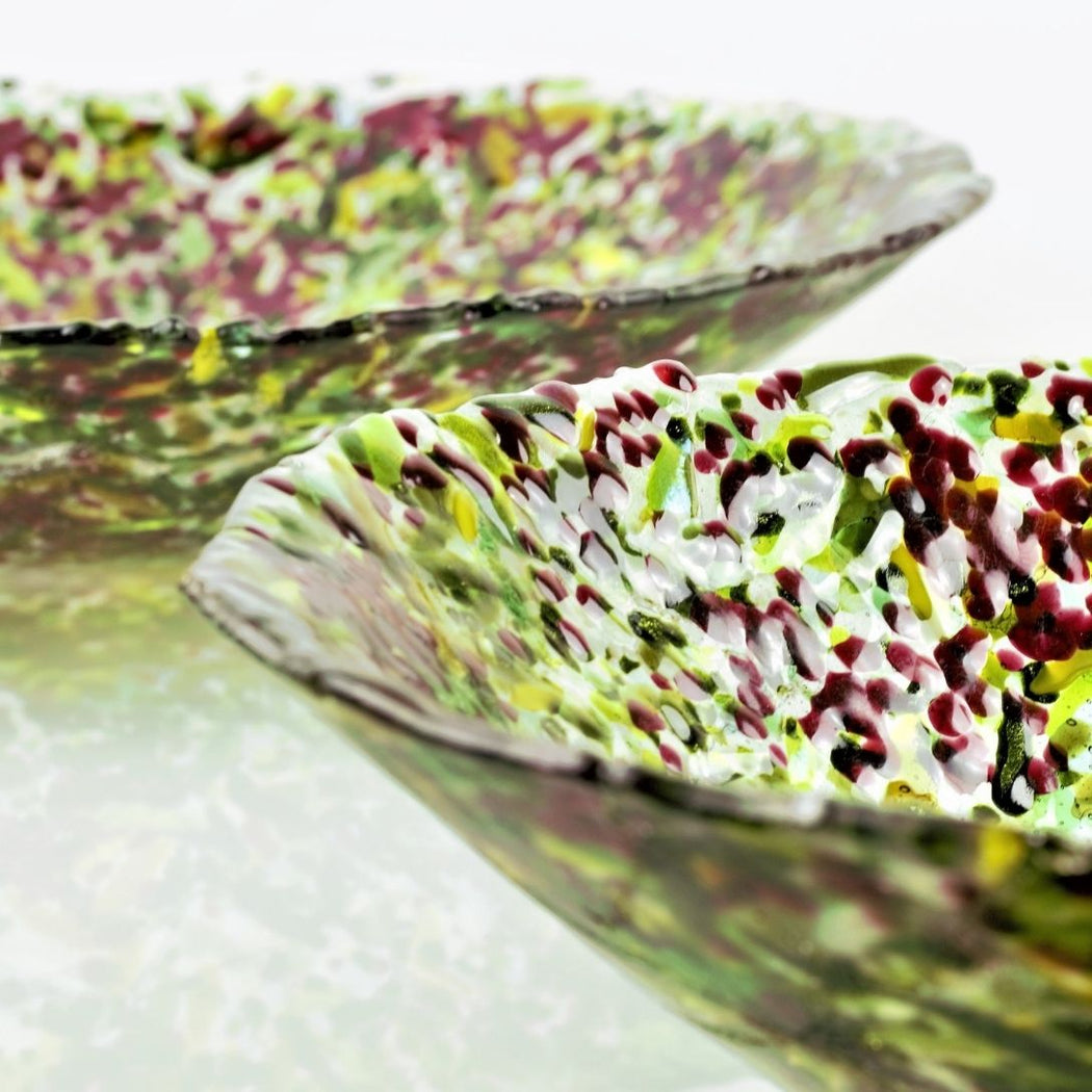 Woodland ‘Dark Moss’ Round Bowl