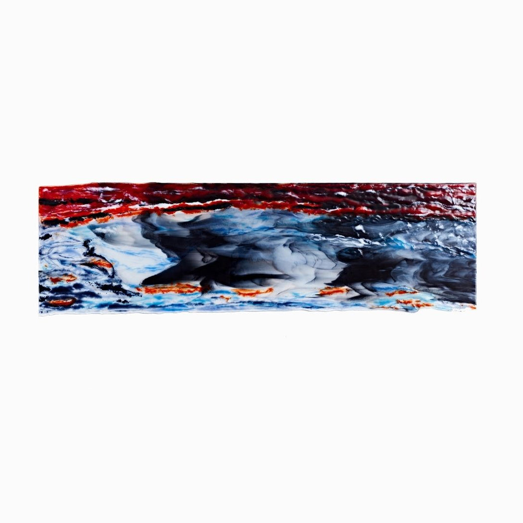 'Fire & Water' Large Framed Wall Panel - Part I