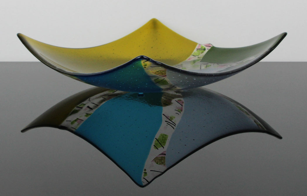 KHAKI ART DISH DIL118