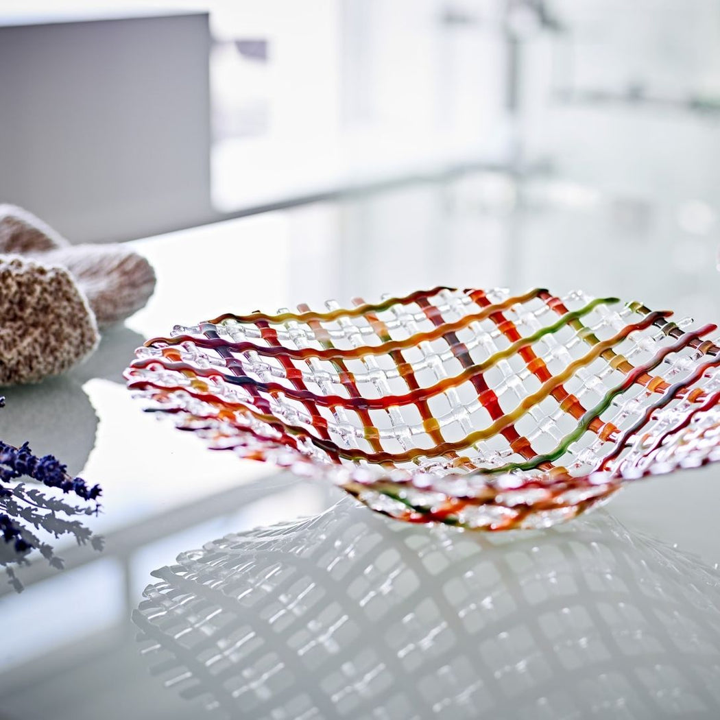 Irish Weave ‘Tweed’ Round Flared Bowl