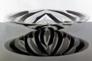 BWBOL106   Monochrome Fluid 'wide rimed' bowl