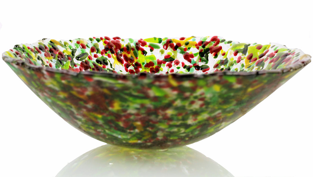 Small 'Woodland' Bowl in Green
