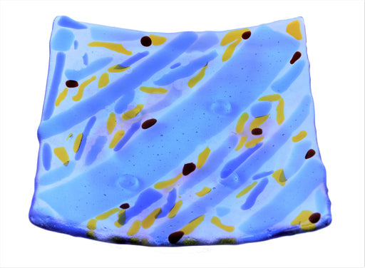 STRIPED BLUE PLATTER PLS102