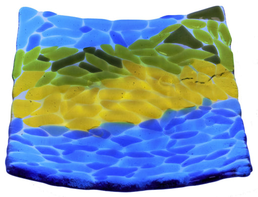 MULTI-COLOURED PLATTER