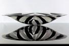 BWBOL106   Monochrome Fluid 'wide rimed' bowl
