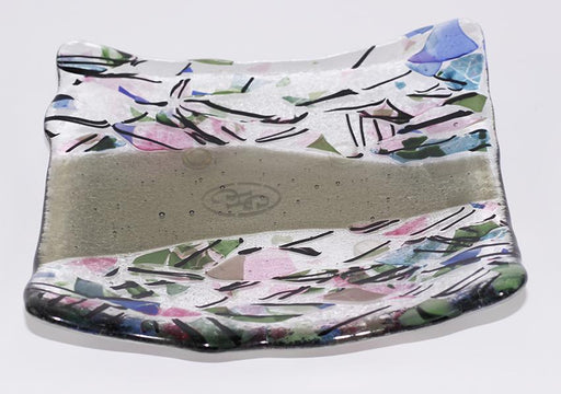OLIVE RETRO WAVE PLATTER PLS302