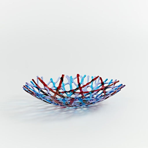 Wild Atlantic Way ‘Seaweed’ Round Bowl in Light Blue