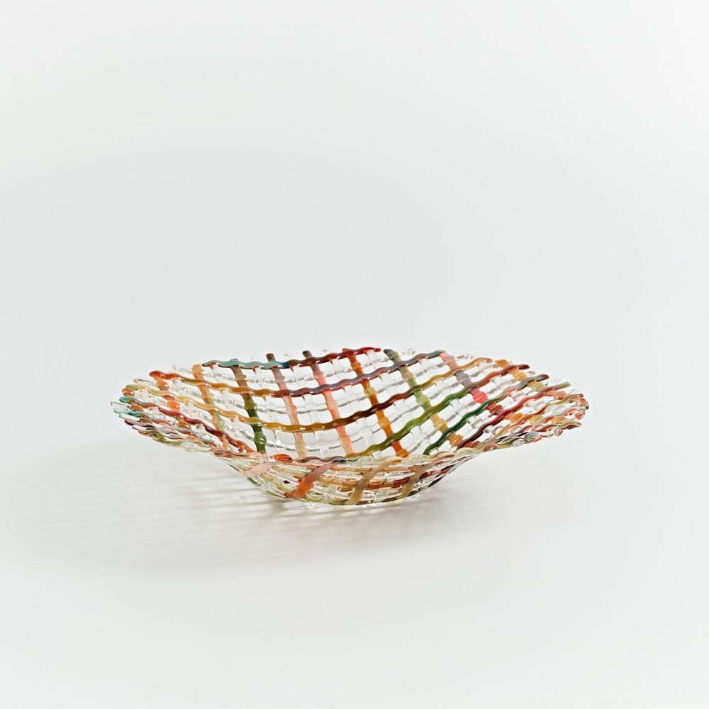 Irish Weave ‘Tweed’ Round Flared Bowl