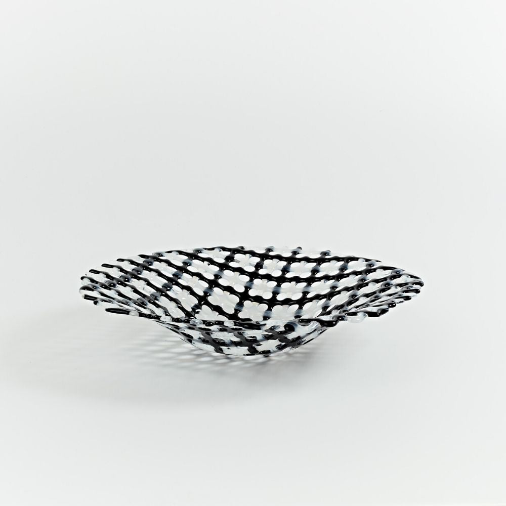 BWBOL201   Monochrome Weave Round Bowl