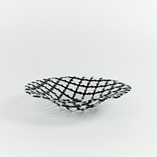 BWBOL201   Monochrome Weave Round Bowl