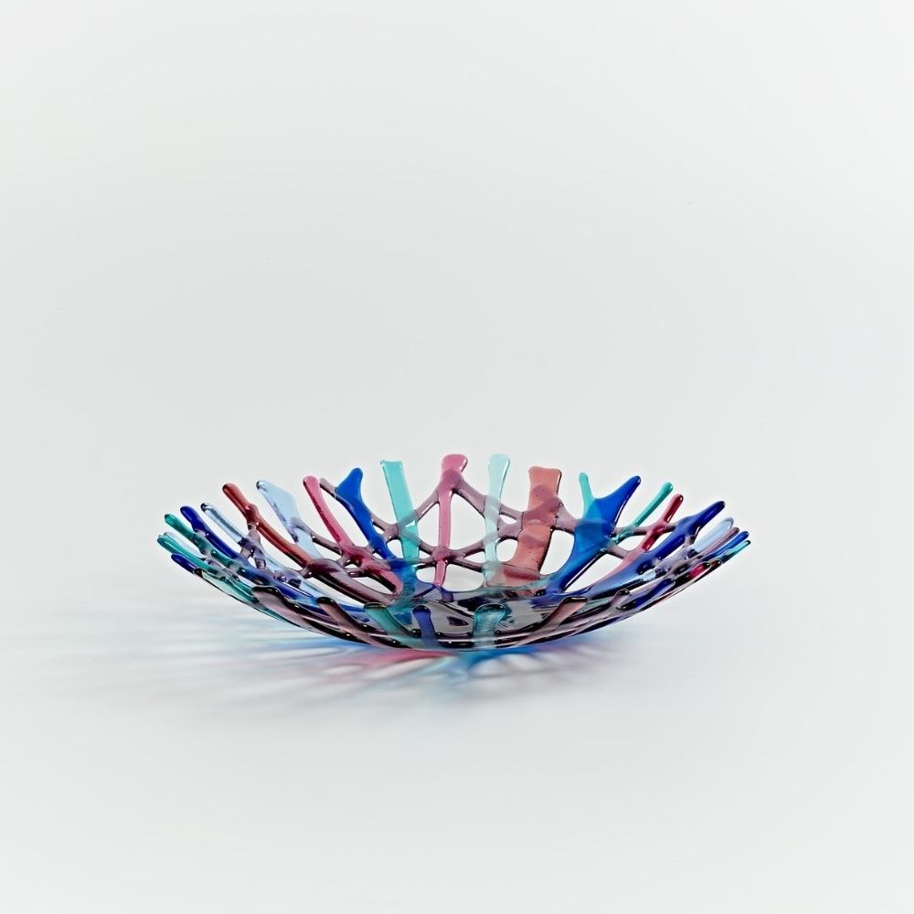 Wild Atlantic Way ‘Seaweed’ Round Bowl in Turquoise