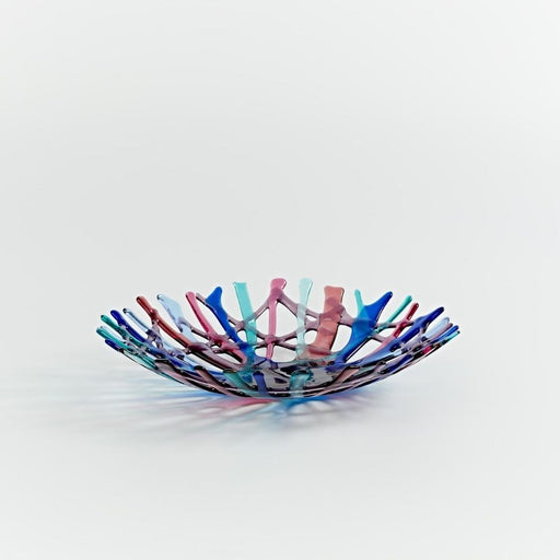 Wild Atlantic Way ‘Seaweed’ Round Bowl in Turquoise